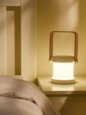 Portable wirless lamp with built touch control